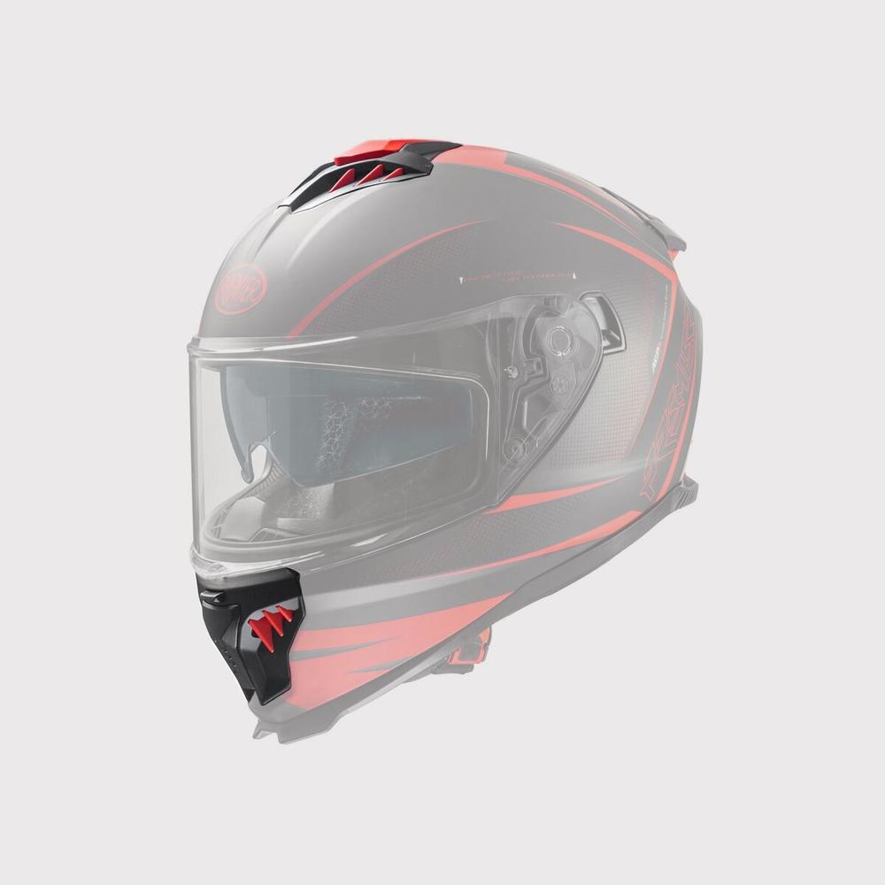 Premier Typhoon Helmet Vent Kit Matt Black