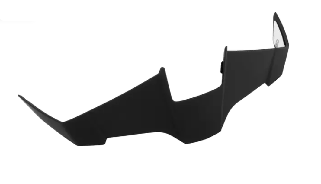 Icon Threshold Helmet Rear Spoiler Matt Black