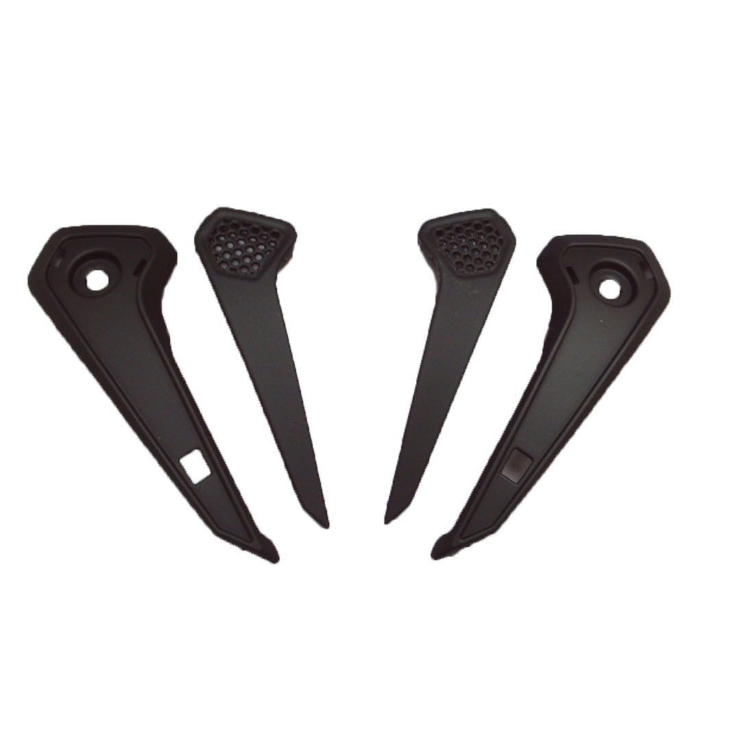 Spada Storm Side Vent Matt black FREE UK Delivery, FREE 365 Day Returns | Moto Central