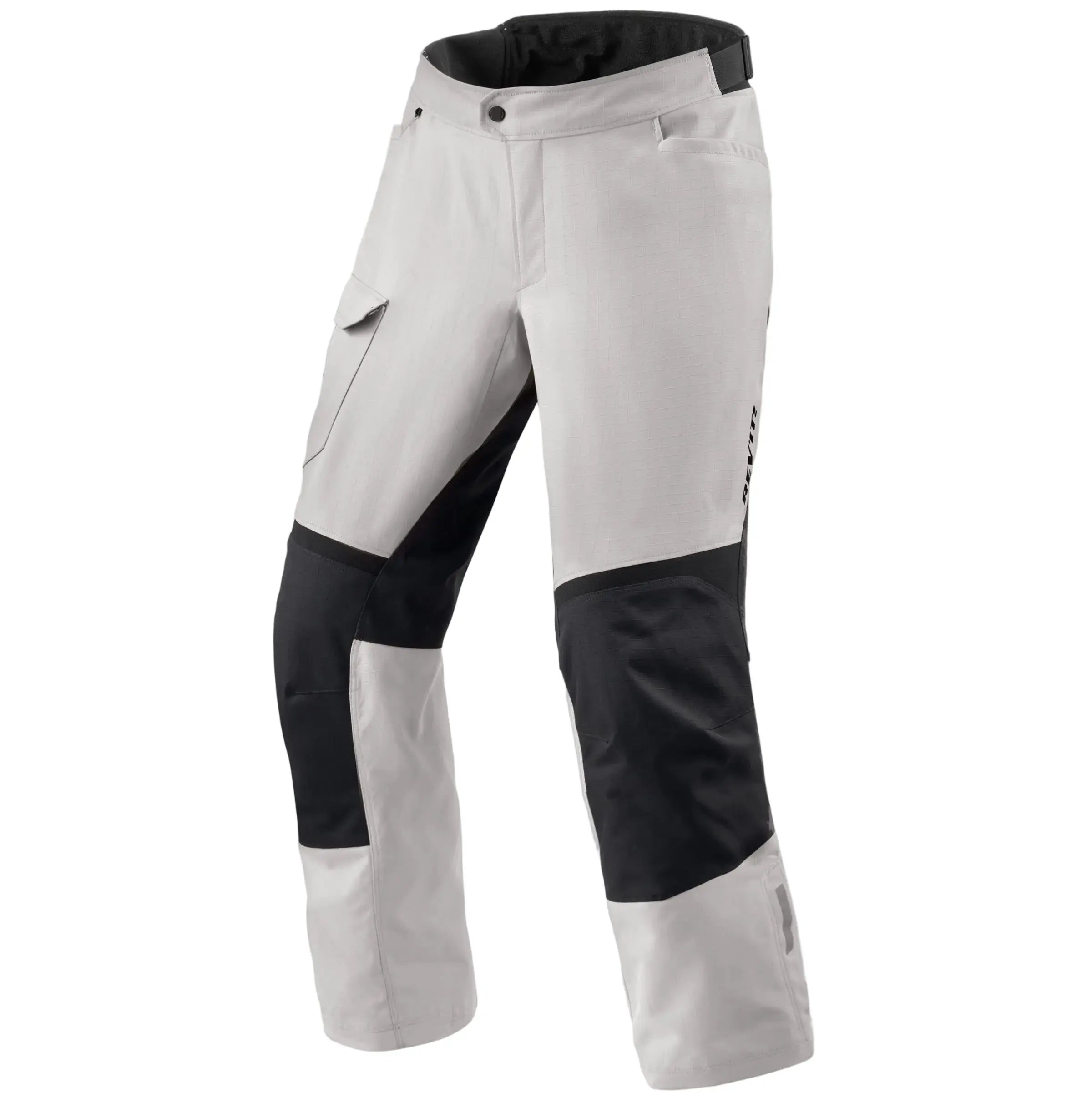 Revit Convergent H2O Textile Trouser Silver / Black - FREE UK Delivery, FREE 365 Day Returns | Moto Central