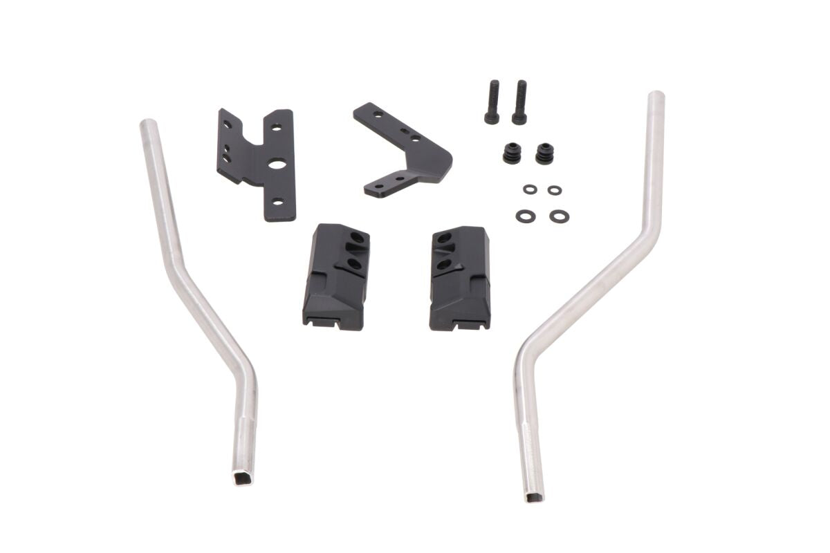 SW-Motech Blaze Panniers Spacer Bars Black / Silver For BMW M 1000 XR ABS 2024-2026