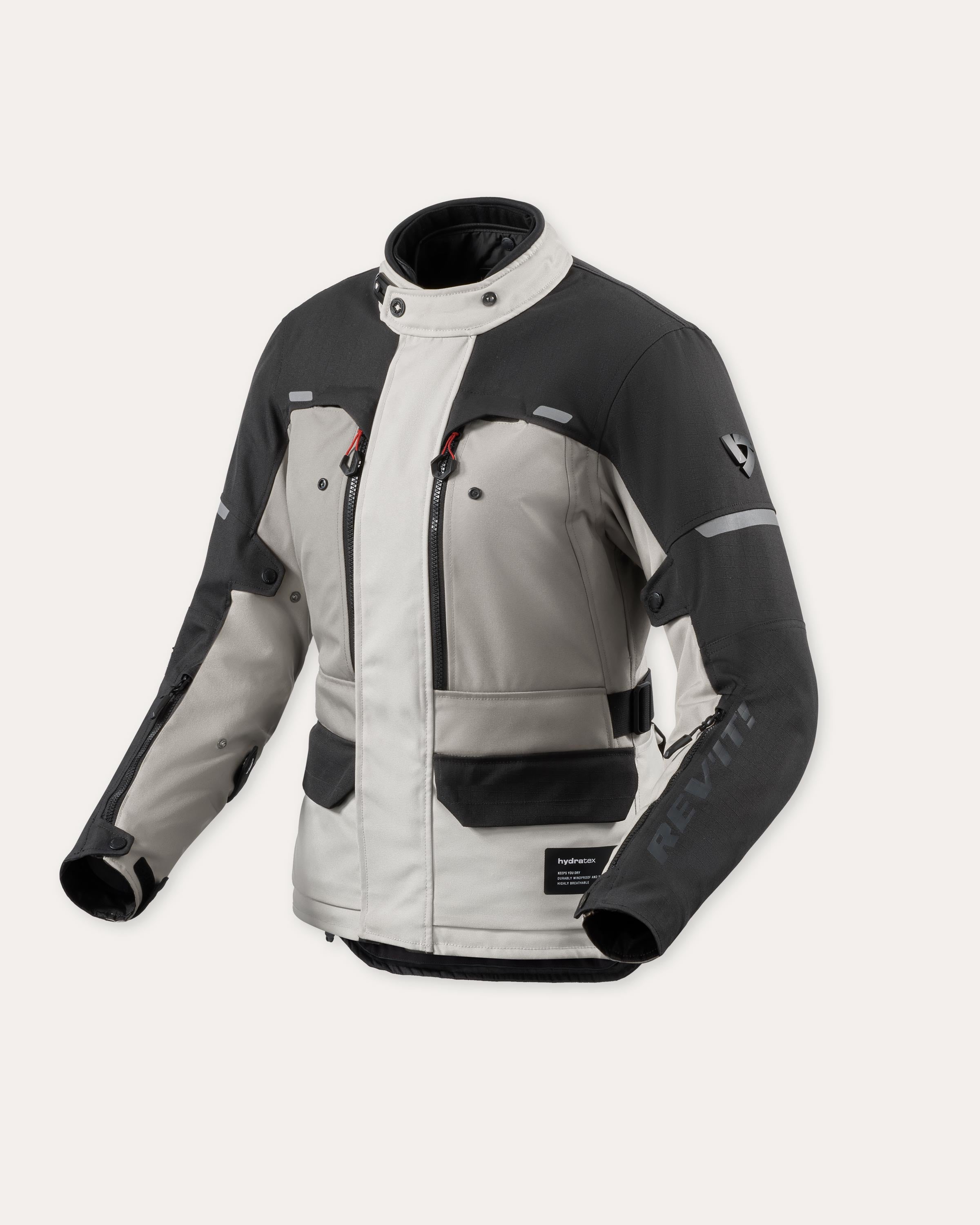 Revit Outback 5 H2O Ladies Textile Jacket Silver / Black - FREE UK Delivery, FREE 365 Day Returns | Moto Central