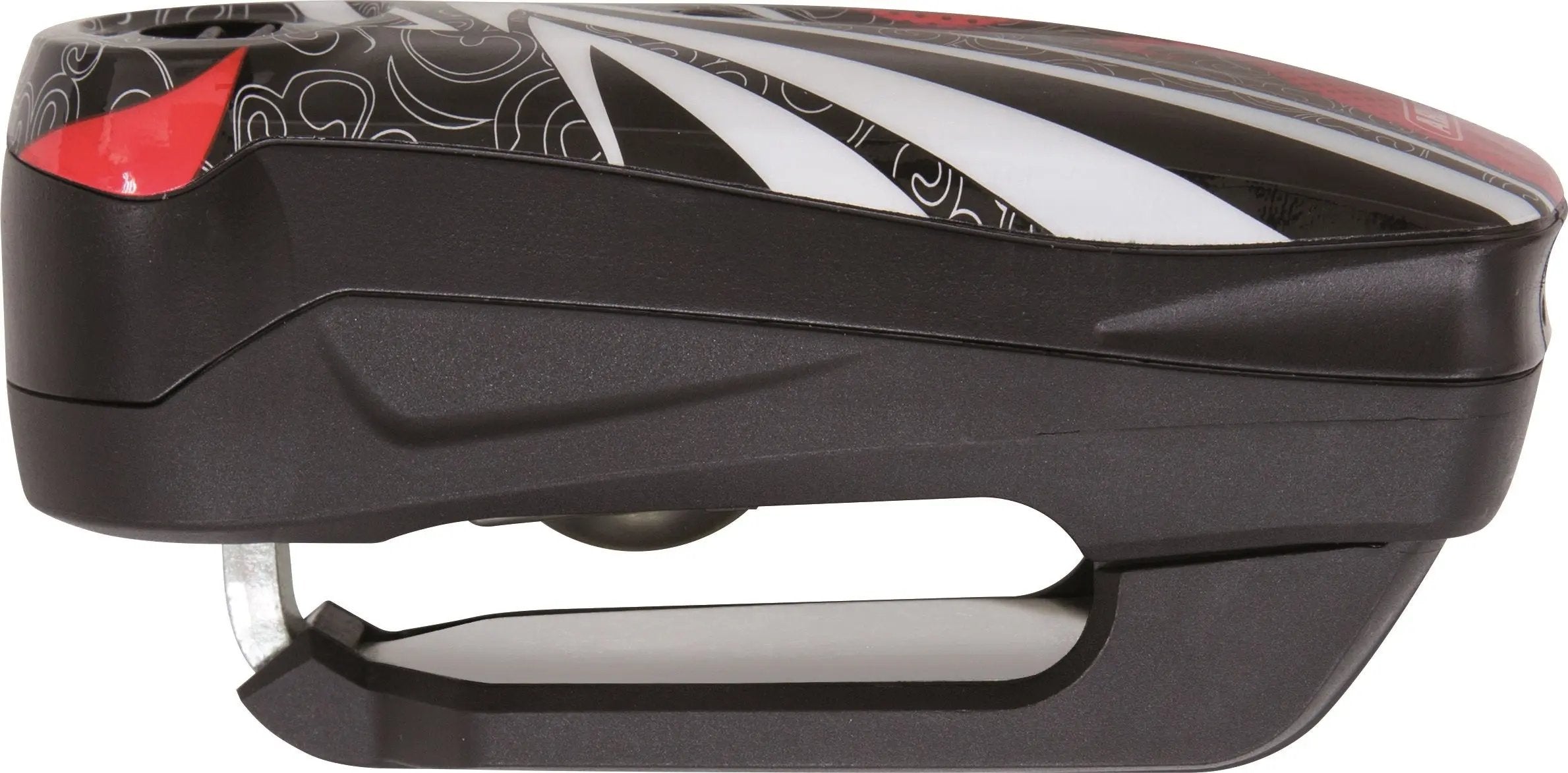 Abus Detecto 7000 RS 1 Disc Lock Flame Black FREE UK Delivery, FREE 365 Day Returns | Moto Central