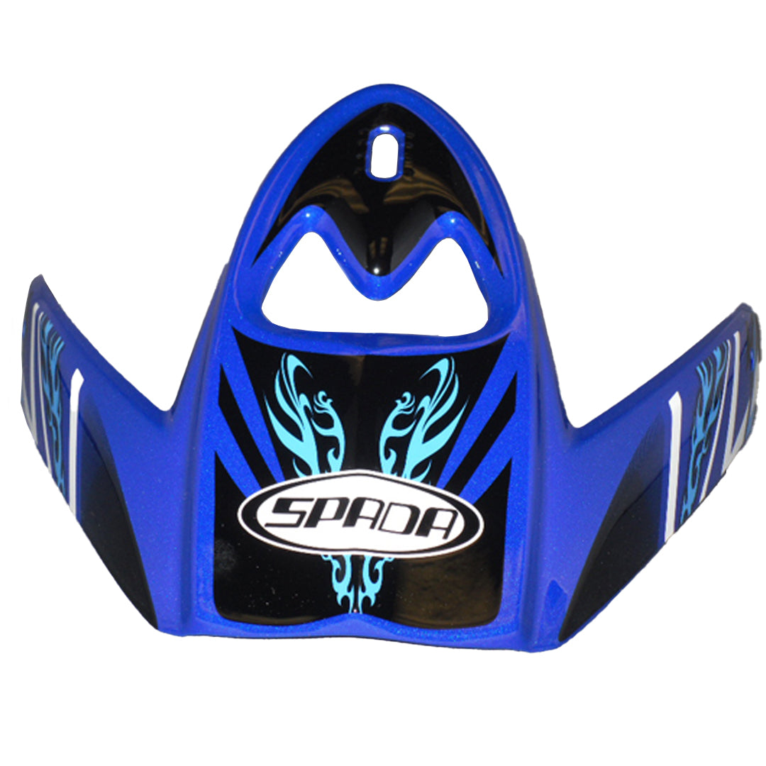 Spada Edge Peak Motion Blue FREE UK Delivery, FREE 365 Day Returns | Moto Central