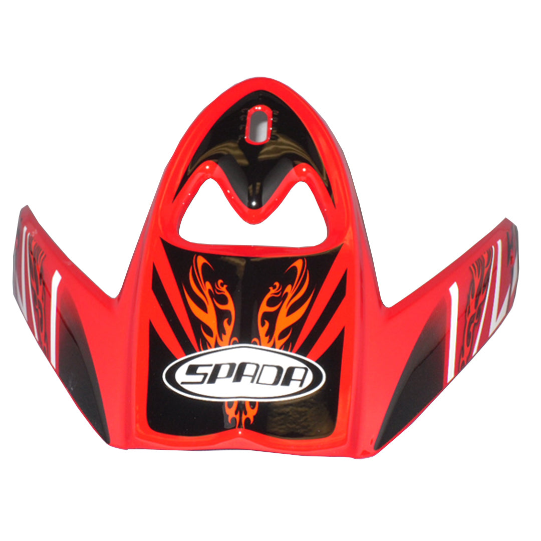 Spada Edge Peak Motion Red FREE UK Delivery, FREE 365 Day Returns | Moto Central