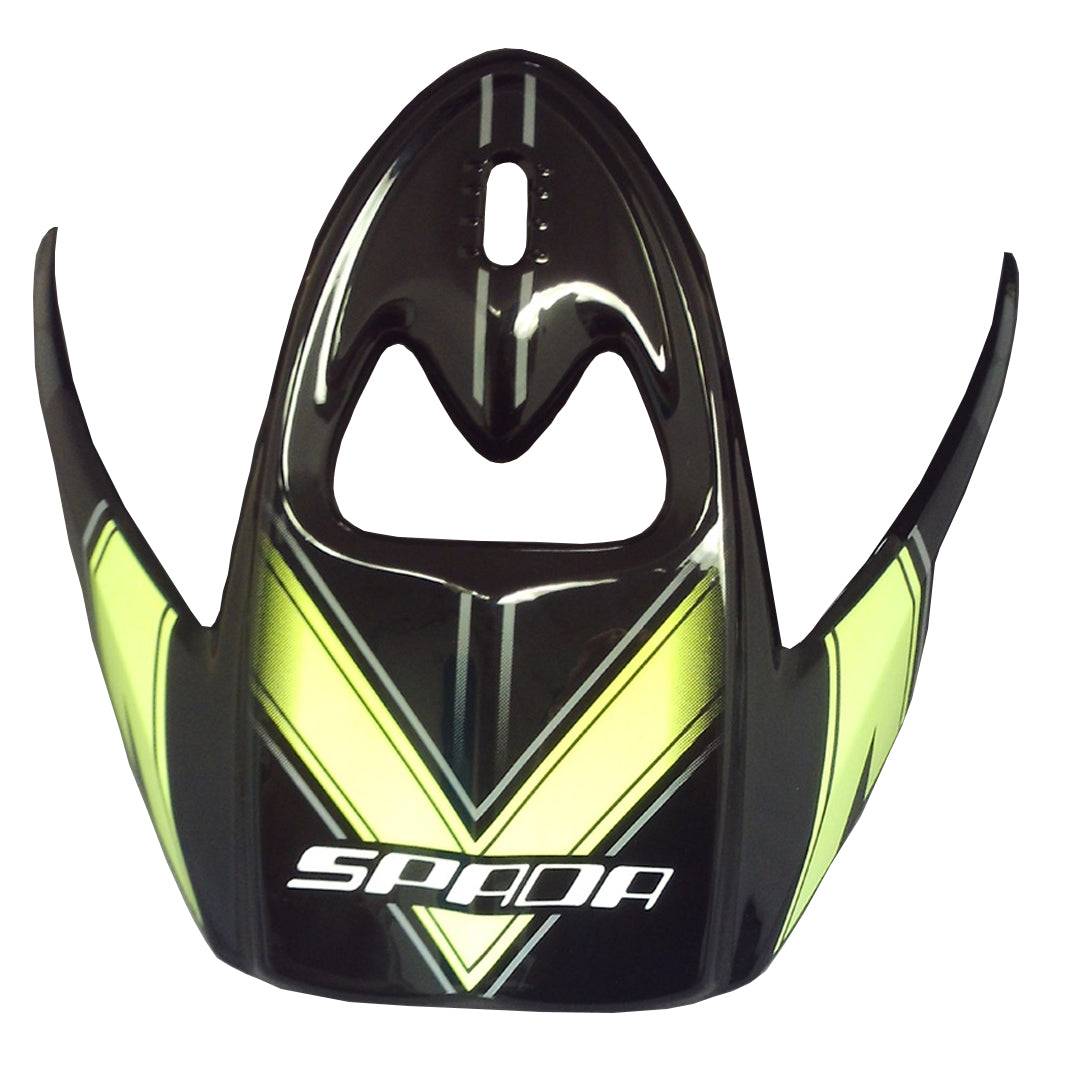 Spada Edge Peak Black / Fluo Yellow FREE UK Delivery, FREE 365 Day Returns | Moto Central