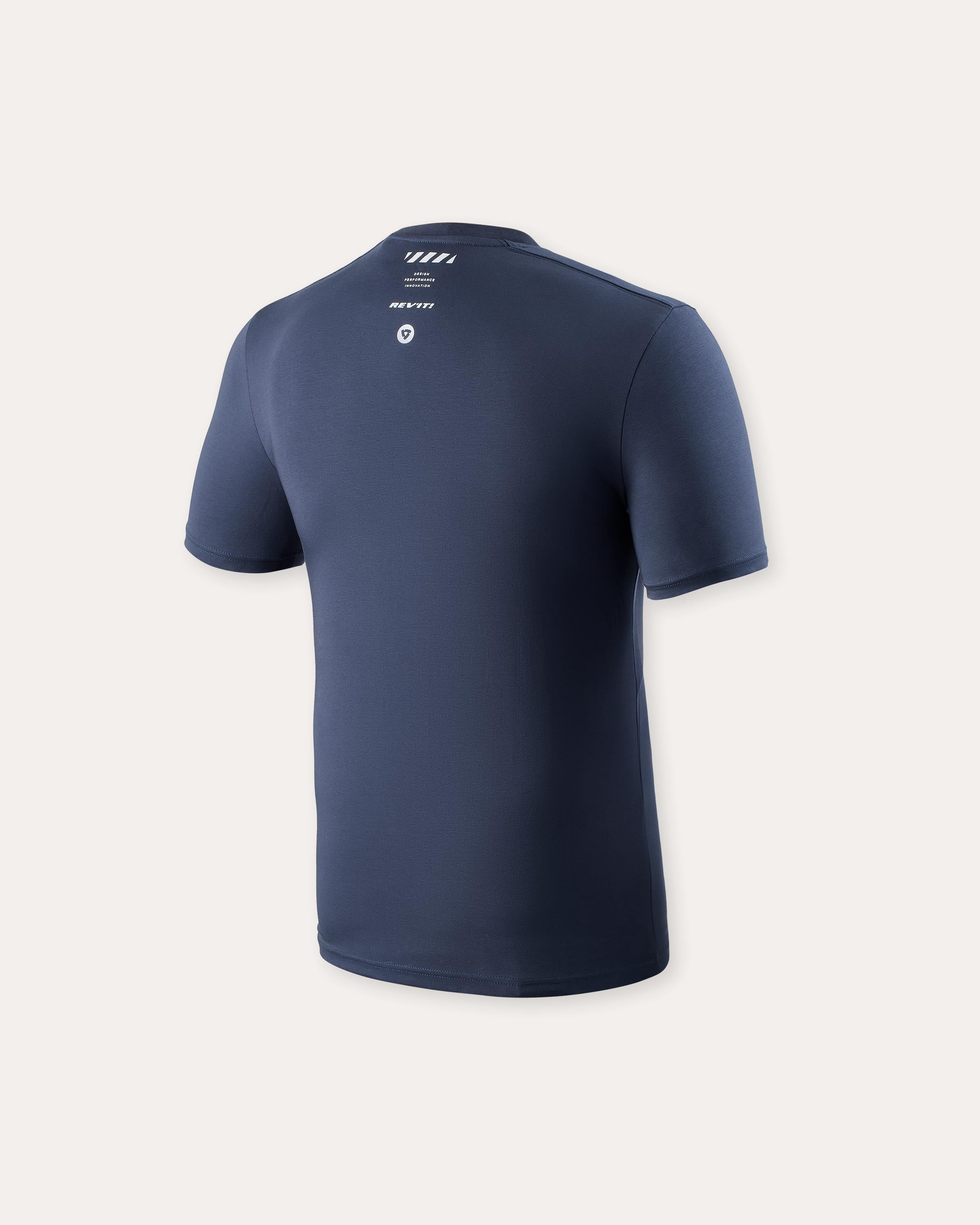Revit Ace T-Shirt Dark Blue FREE UK Delivery, FREE 365 Day Returns | Moto Central