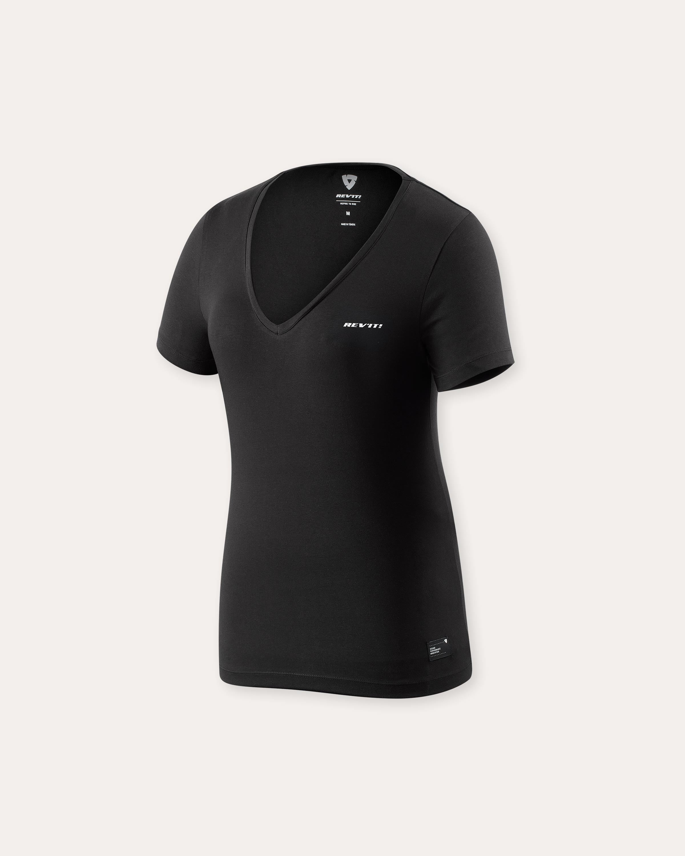 Revit Tessa Ladies T-Shirt Black FREE UK Delivery, FREE 365 Day Returns | Moto Central