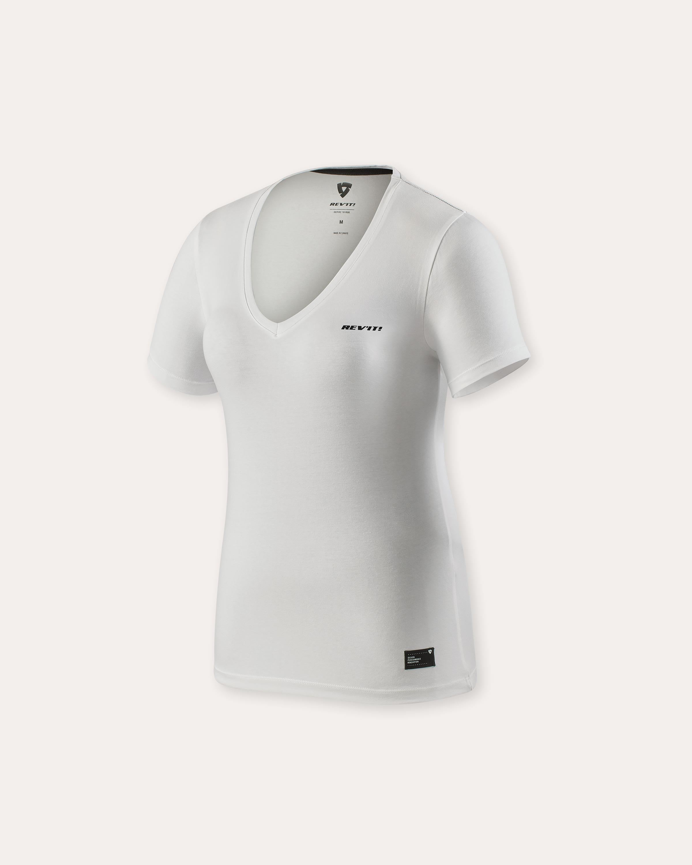 Revit Tessa Ladies T-Shirt White FREE UK Delivery, FREE 365 Day Returns | Moto Central