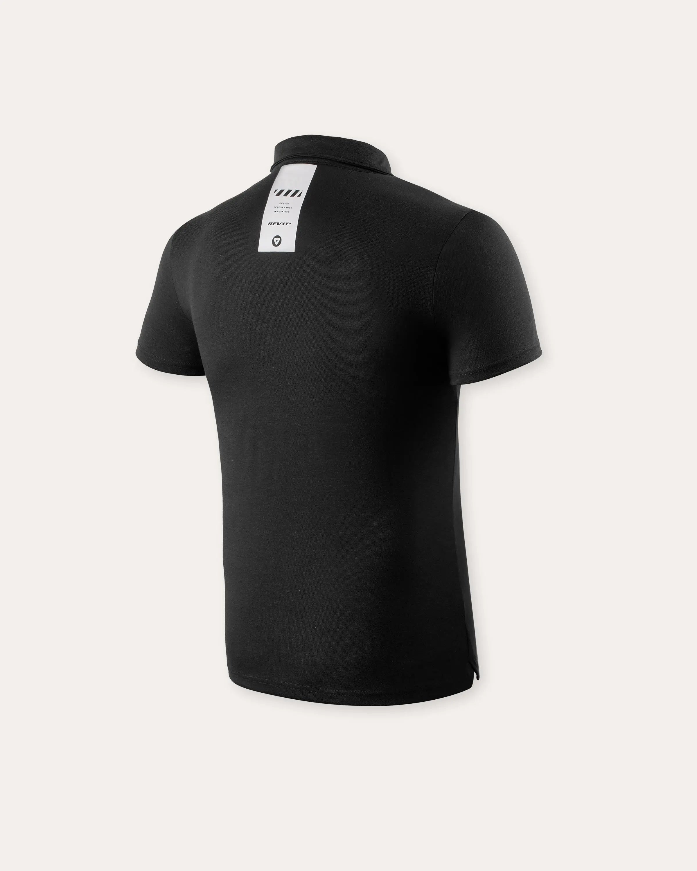 Revit Wyatt Polo T-Shirt Black FREE UK Delivery, FREE 365 Day Returns | Moto Central