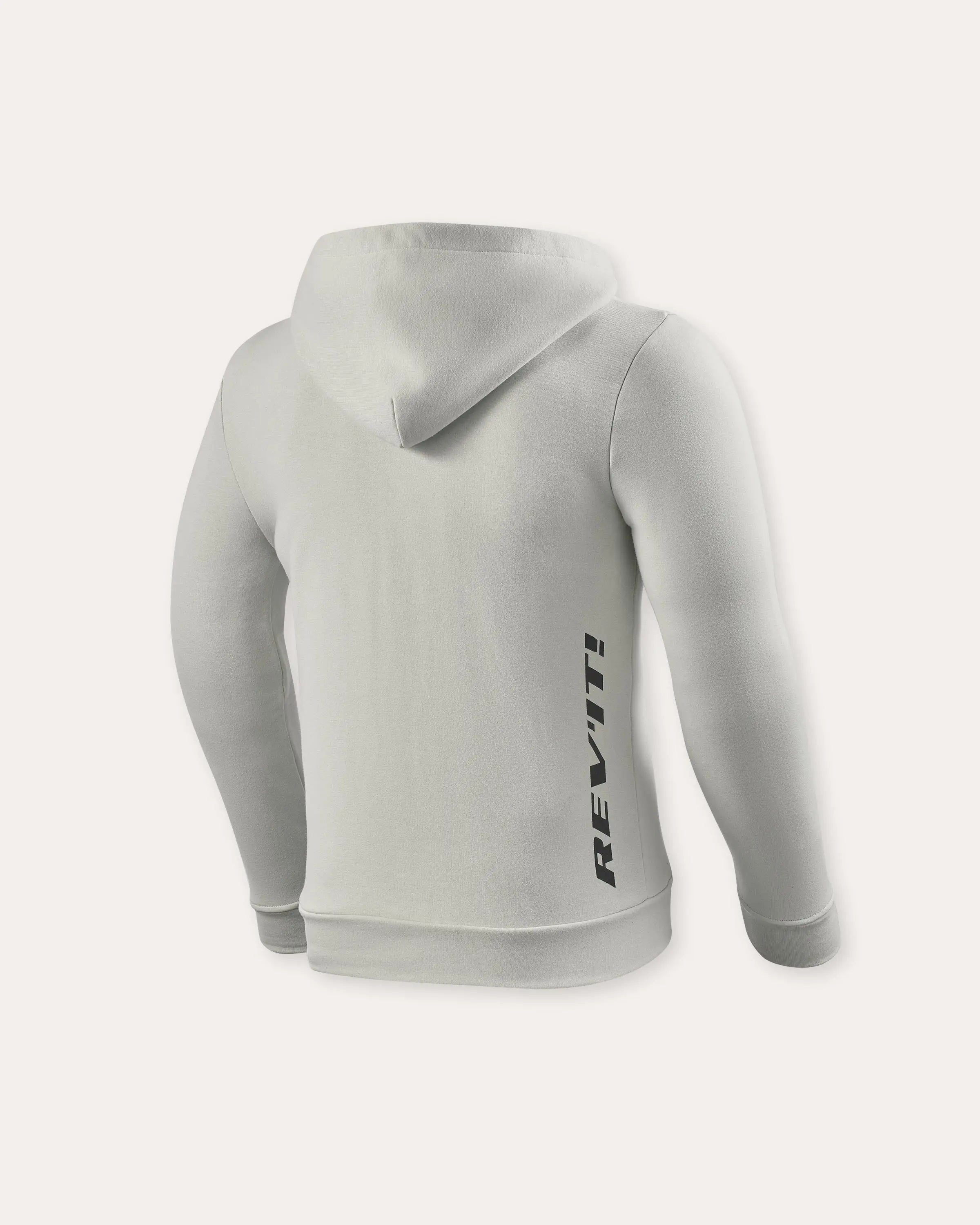 Revit Renato Hoodie Light Grey FREE UK Delivery, FREE 365 Day Returns | Moto Central