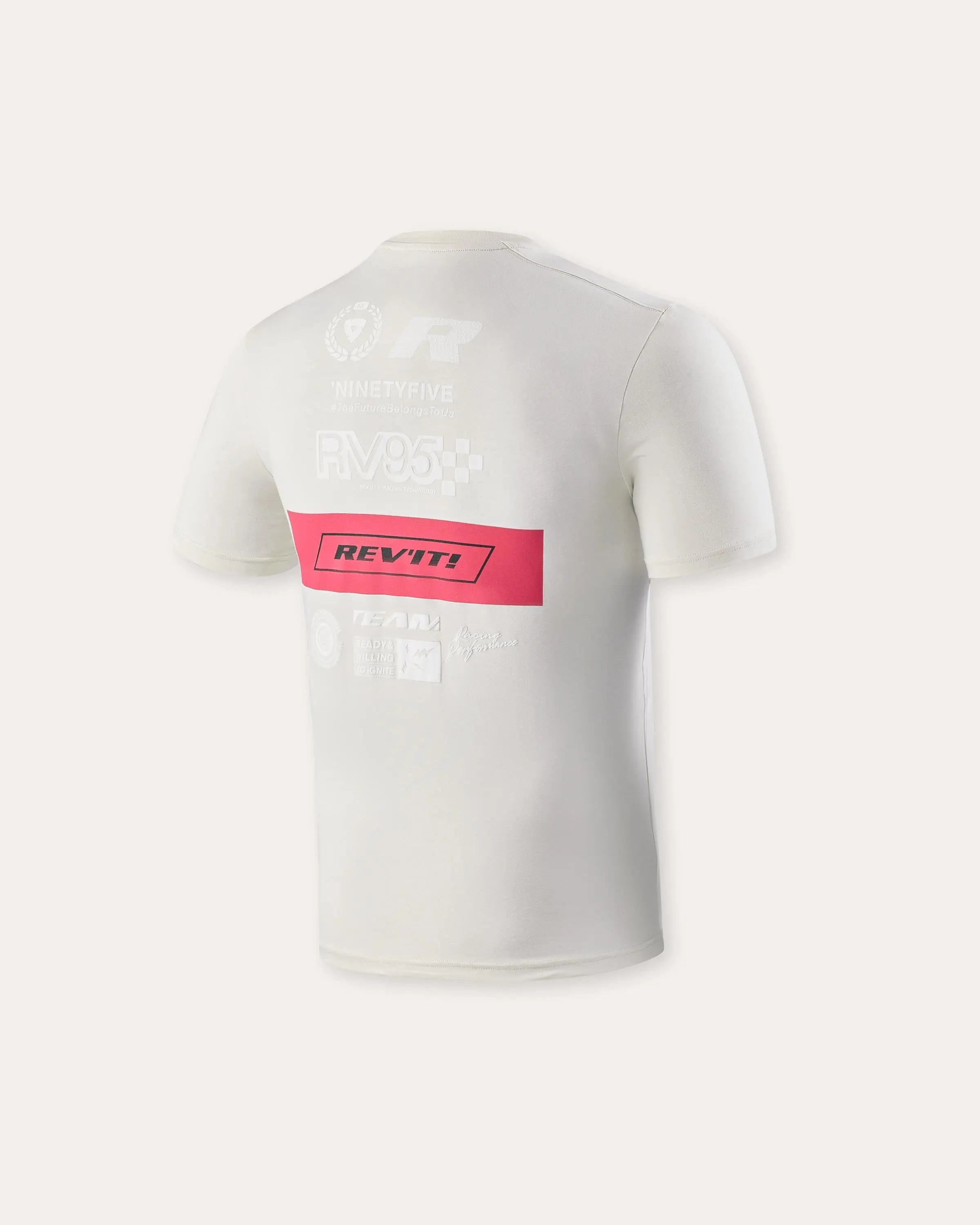 Revit Alexander T-Shirt Light Grey FREE UK Delivery, FREE 365 Day Returns | Moto Central