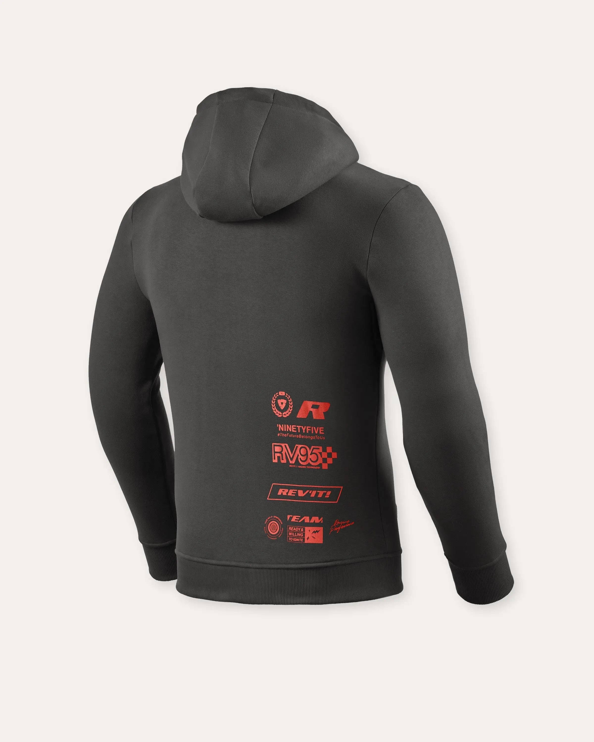 Revit Benjamin Hoodie Anthracite FREE UK Delivery, FREE 365 Day Returns | Moto Central