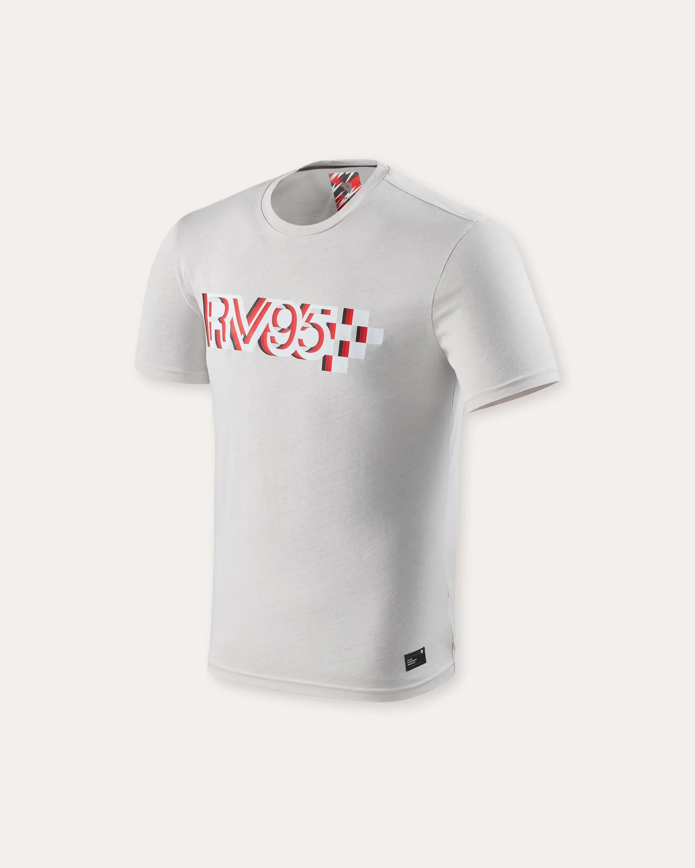 Revit Avery T-Shirt Light Grey FREE UK Delivery, FREE 365 Day Returns | Moto Central
