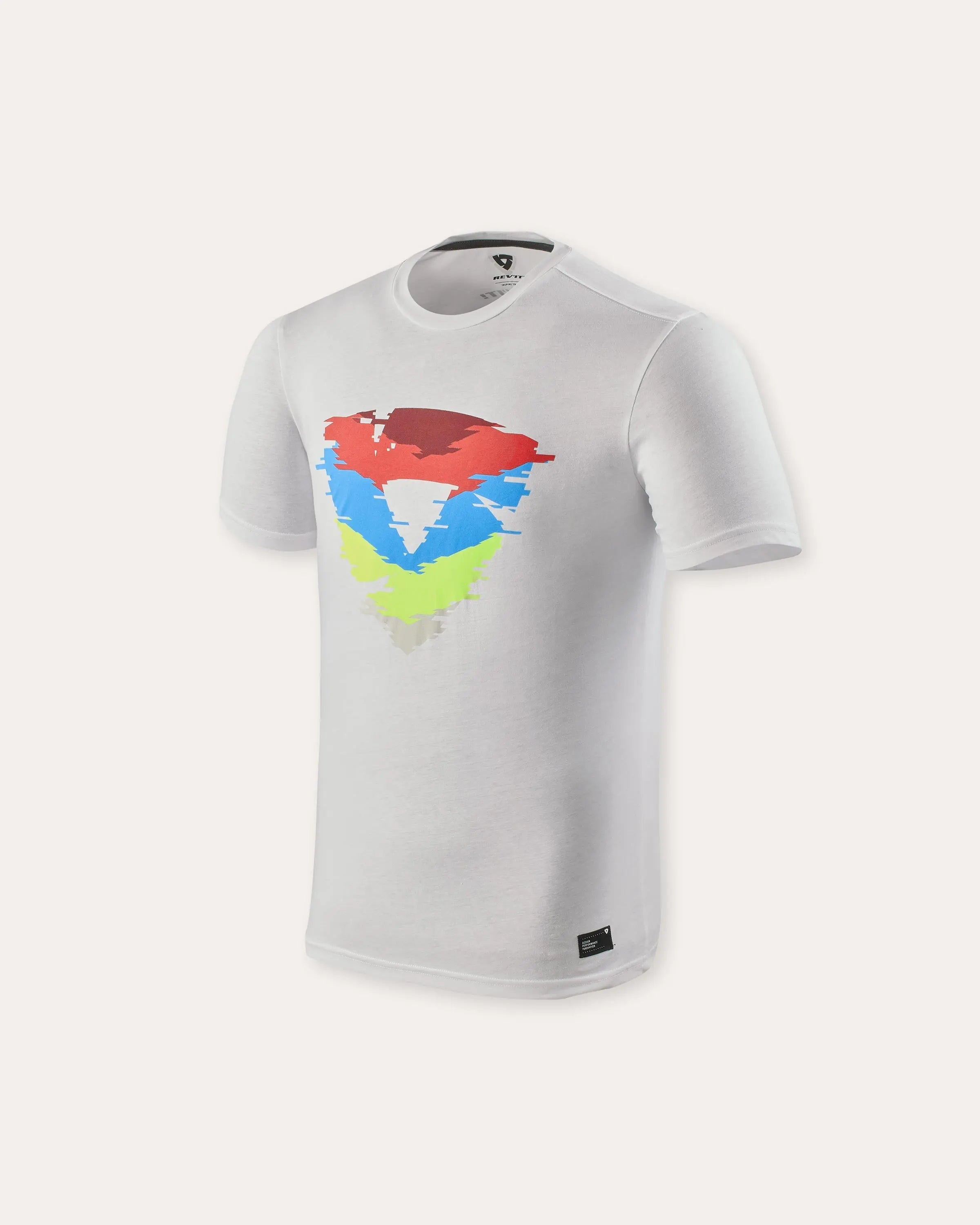 Revit Andre T-Shirt White FREE UK Delivery, FREE 365 Day Returns | Moto Central