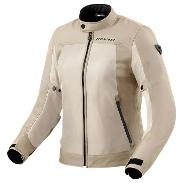 Revit Eclipse 2 Ladies Mesh Textile Jacket Sand - front view