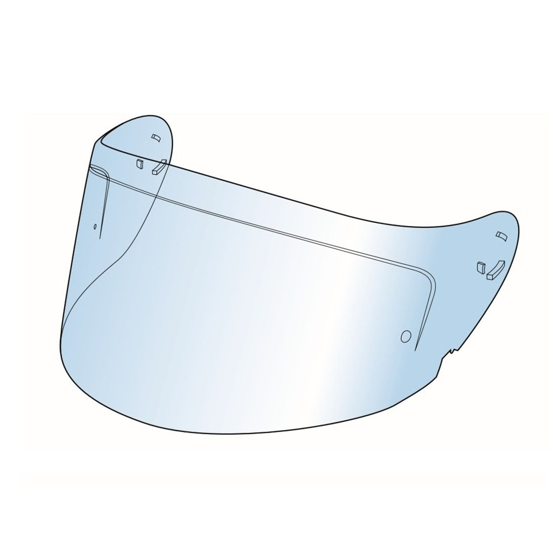 Spada SP16 Visor Clear FREE UK Delivery, FREE 365 Day Returns | Moto Central