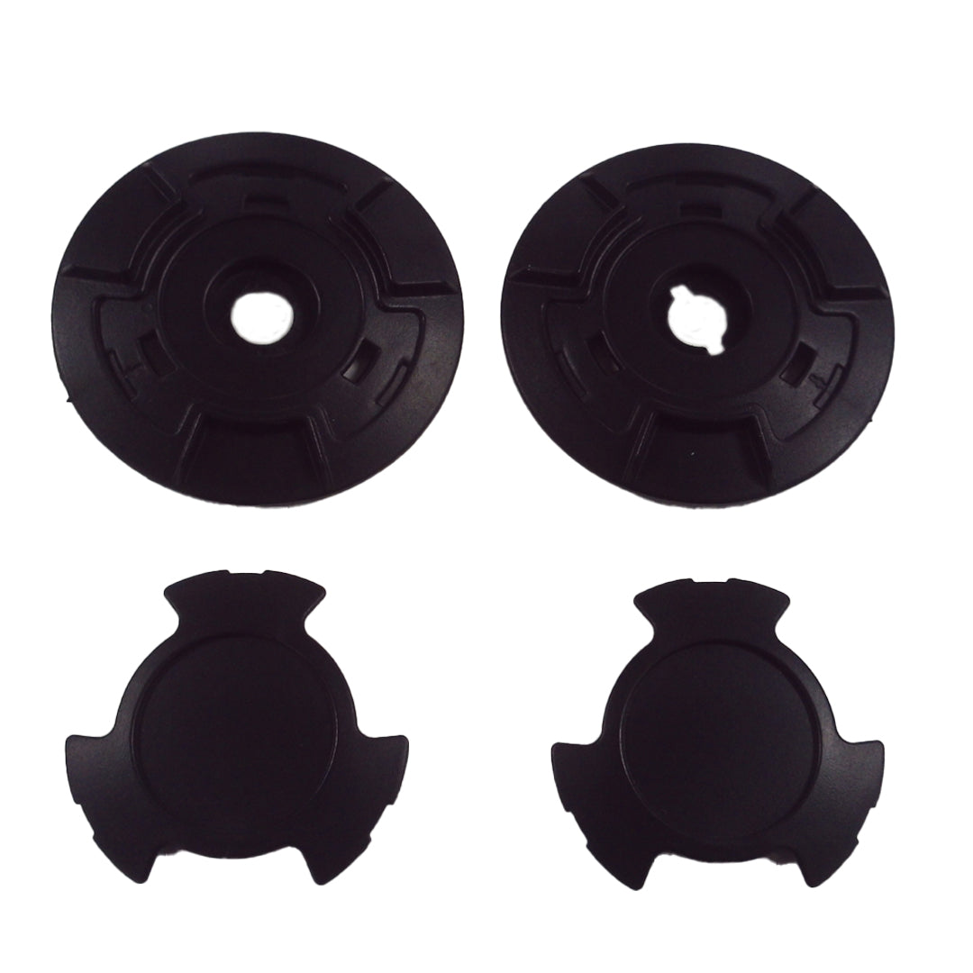 Spada Lycan Visor Outer Covers Black - Pair FREE UK Delivery, FREE 365 Day Returns | Moto Central
