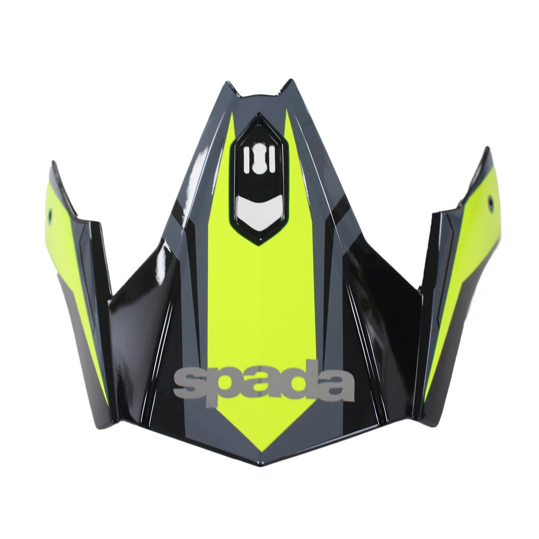 Spada Rock Stream Peak Black / Fluo Yellow FREE UK Delivery, FREE 365 Day Returns | Moto Central
