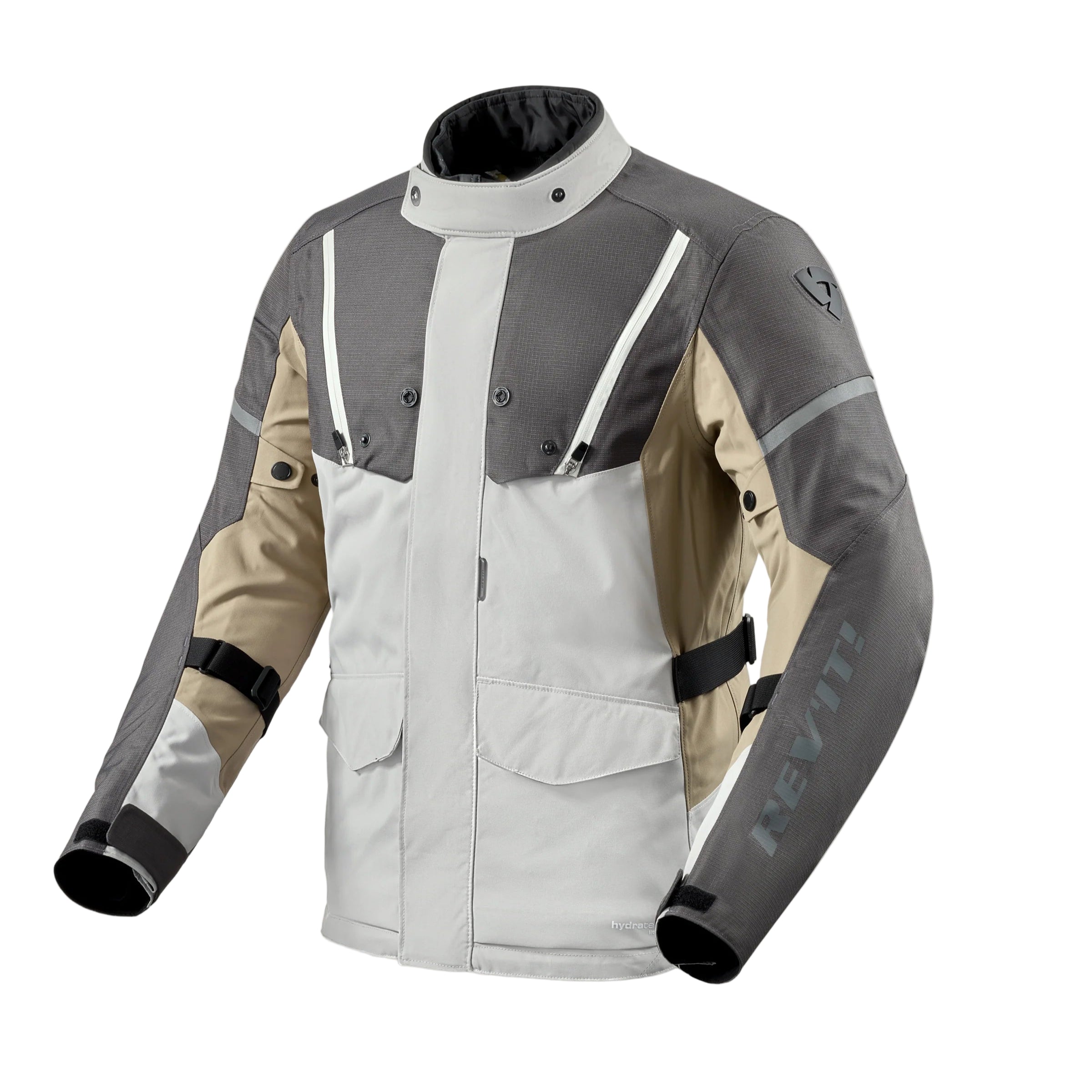 Revit Horizon 3 H2O Textile Jacket Grey / Sand