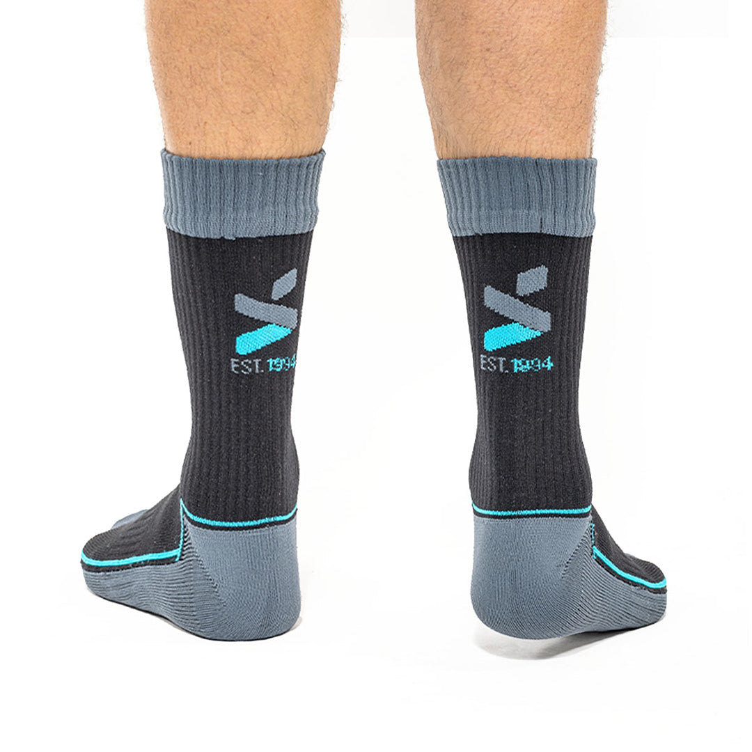Spada Hydro MTB Socks Black Stormy FREE UK Delivery, FREE 365 Day Returns | Moto Central