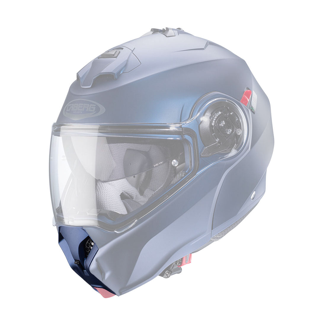 Caberg Front Vent Matt Blue Yama For Duke Evo Helmet FREE UK Delivery, FREE 365 Day Returns | Moto Central