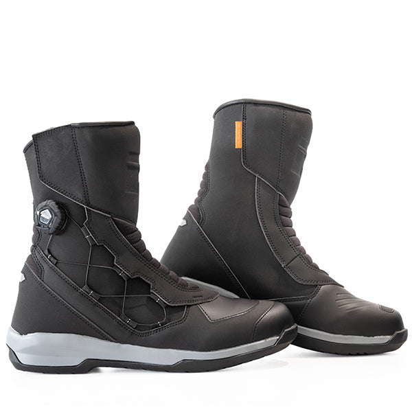 Richa Helion Atop Boots Black FREE UK Delivery, FREE 365 Day Returns | Moto Central
