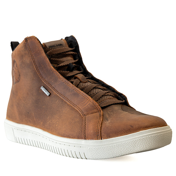 Richa Logan Gore-Tex Shoes Brown FREE UK Delivery, FREE 365 Day Returns | Moto Central