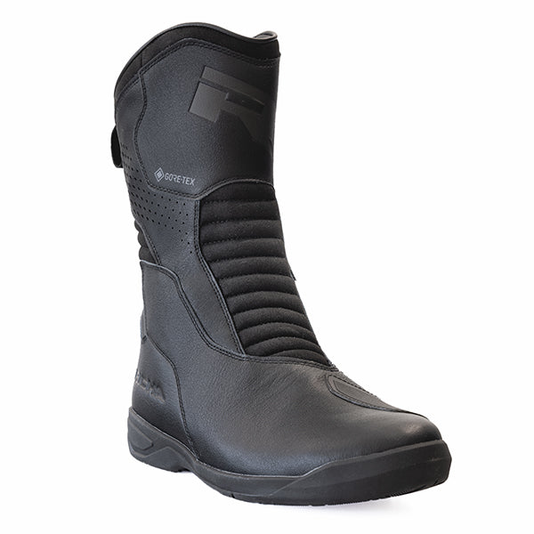 Richa Ultra Gore-Tex Boots Black front three-quarter view