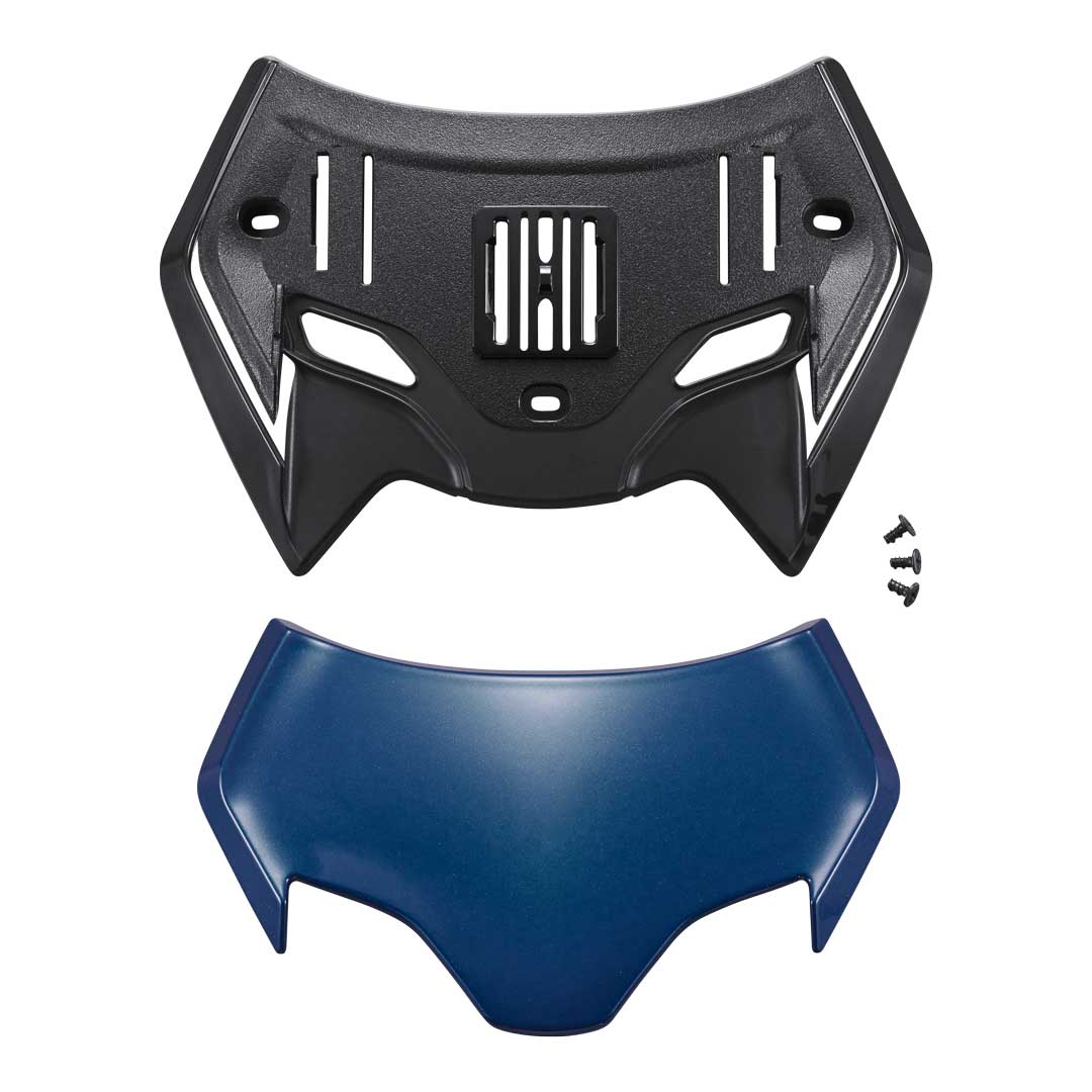 Shoei GT-Air 3 Upper Air Intake Blue Metallic FREE UK Delivery, FREE 365 Day Returns | Moto Central