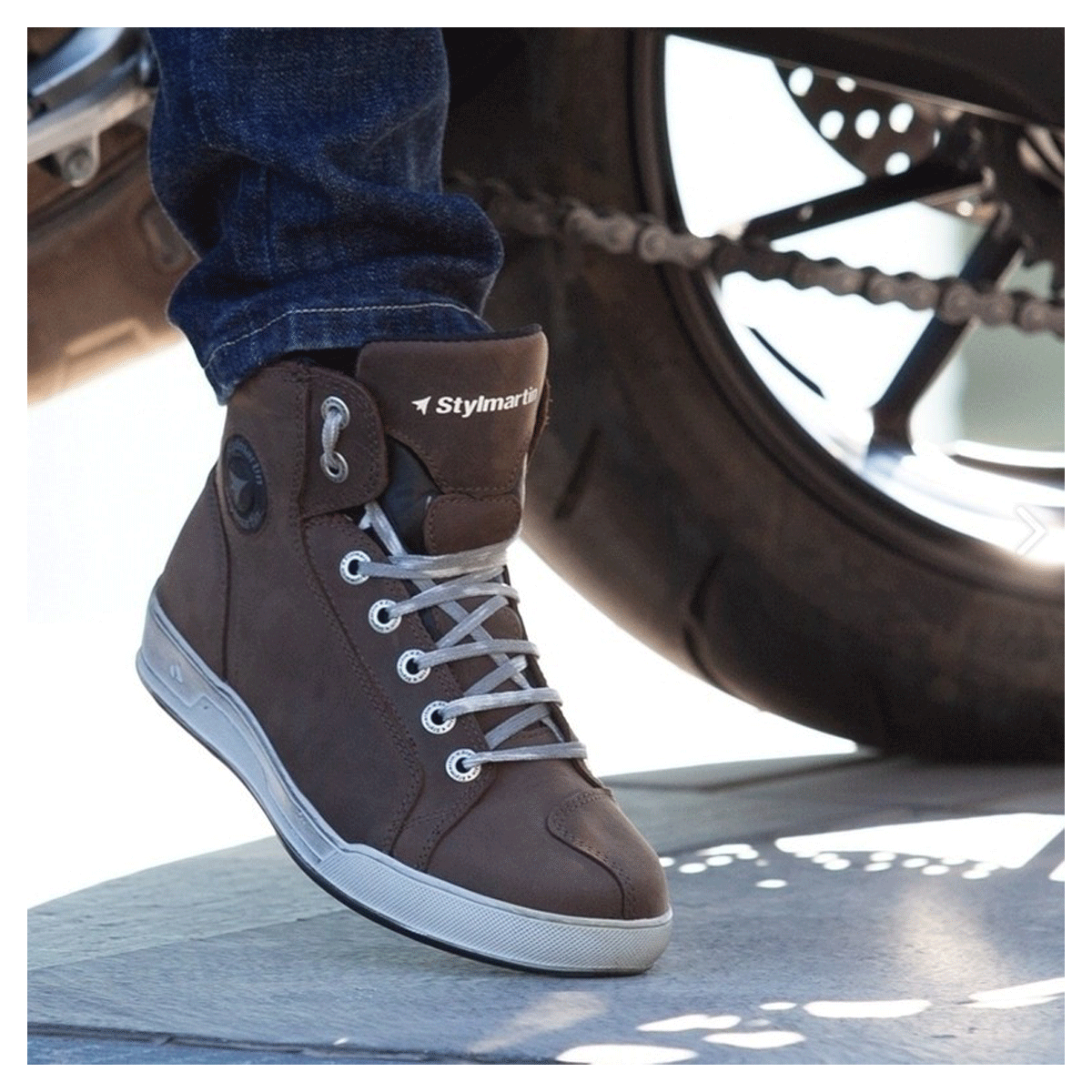 Stylmartin Marshall Waterproof Boots Taupe FREE UK Delivery, FREE 365 Day Returns | Moto Central