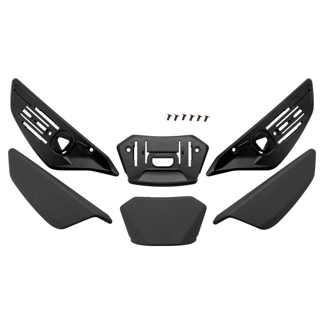 Shoei J-Cruise 3 Upper Air Intake Matt Black - FREE UK Delivery, FREE 365 Day Returns | Moto Central