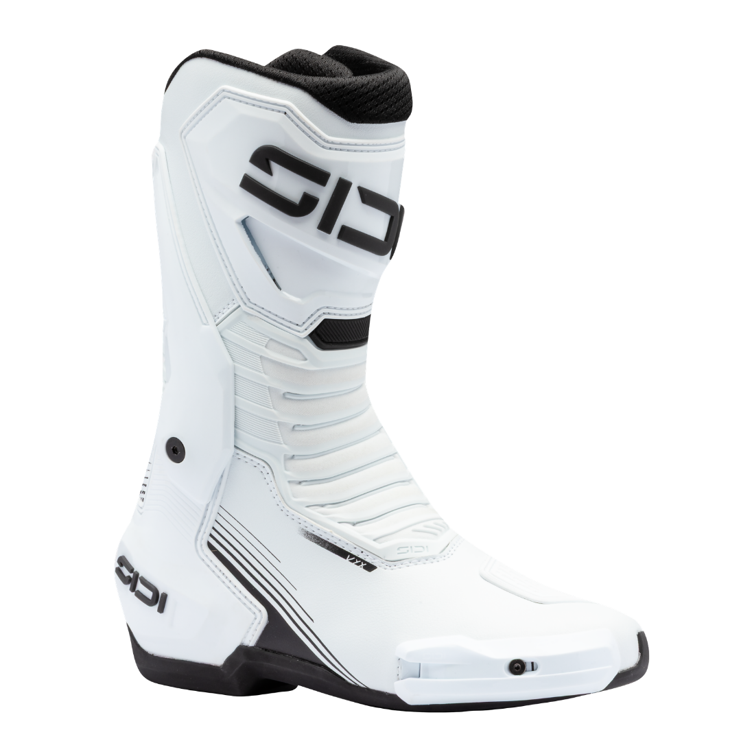 Sidi VYX CE Boots White FREE UK Delivery, FREE 365 Day Returns | Moto Central