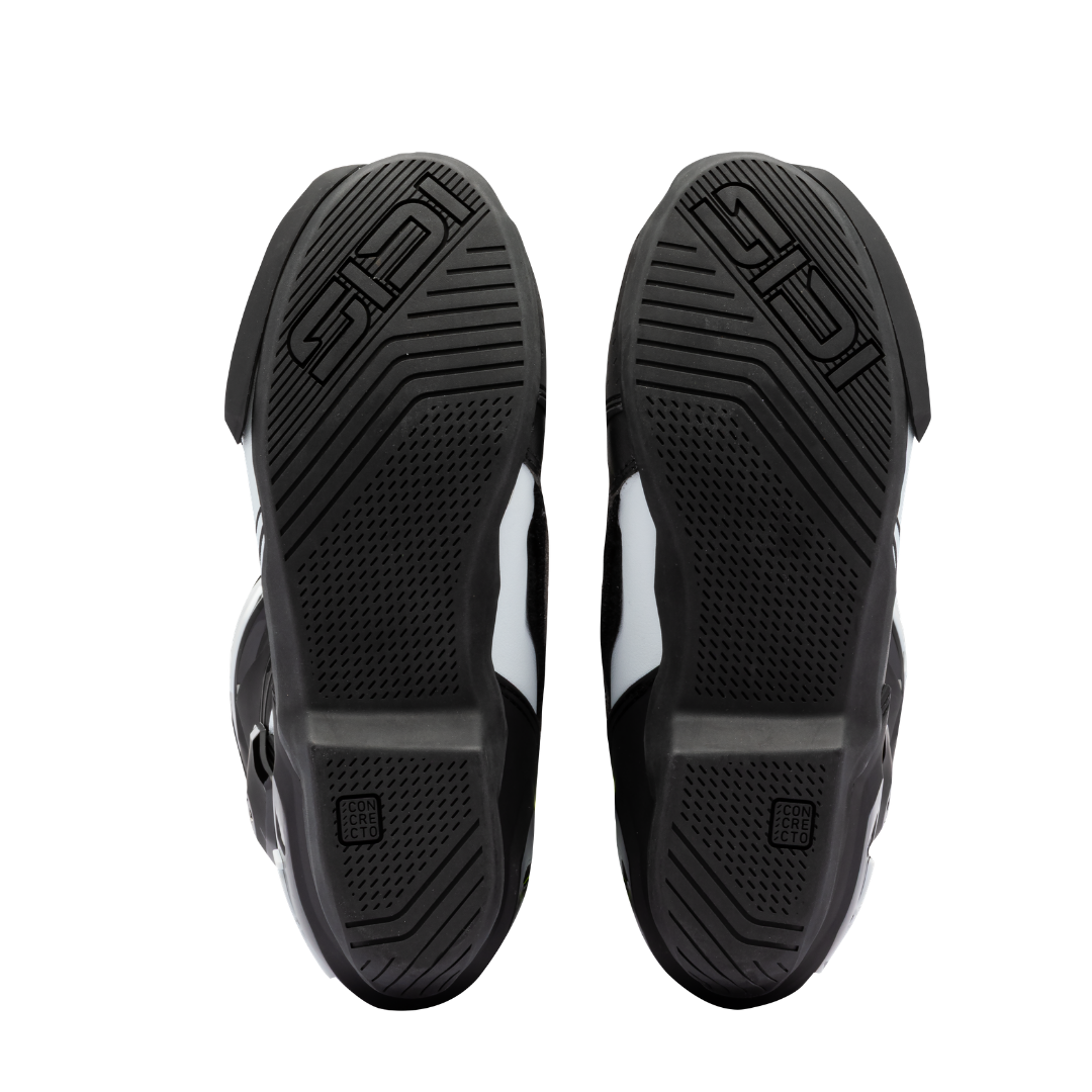Sidi VYX CE Boots White / Black / Fluo Yellow FREE UK Delivery, FREE 365 Day Returns | Moto Central