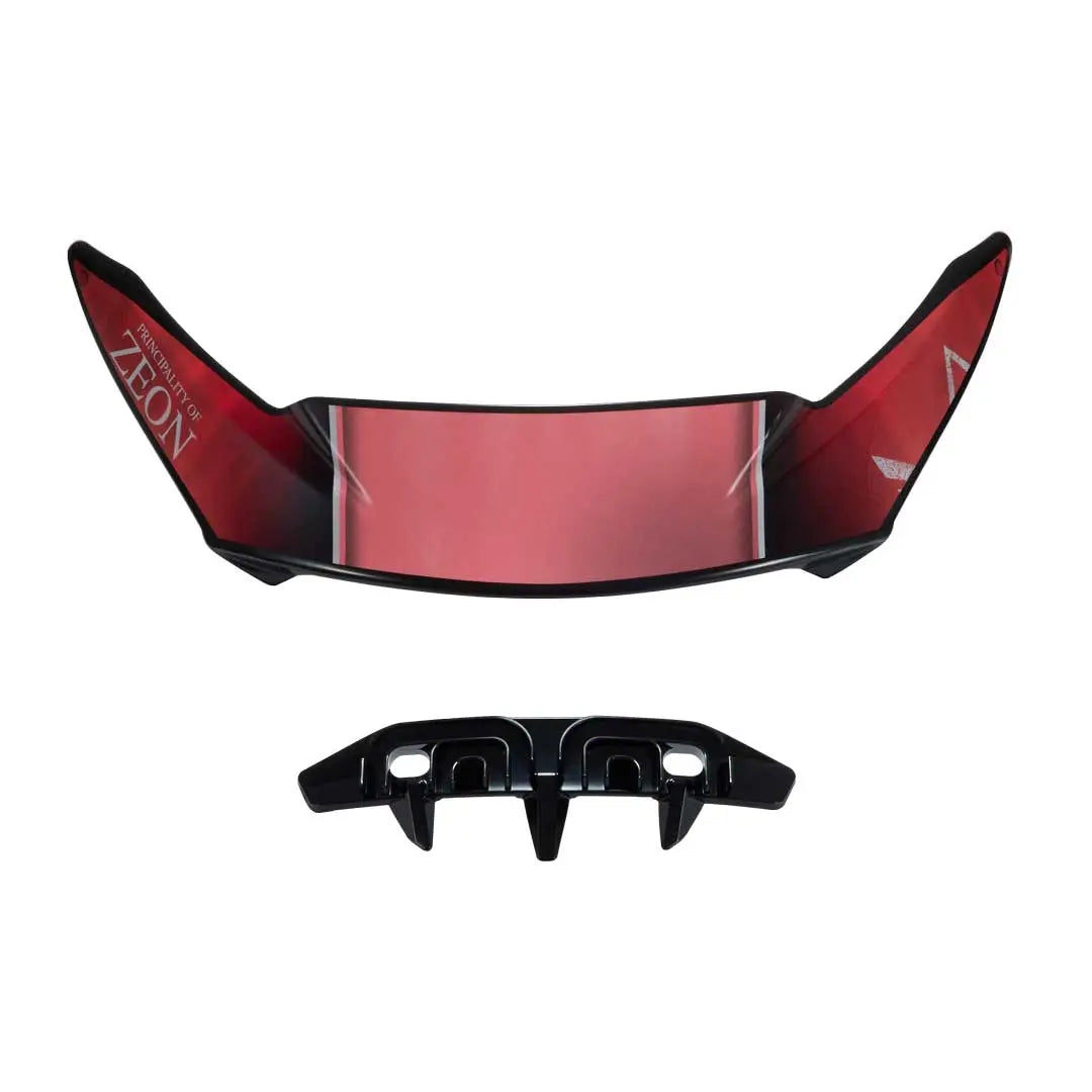 Shoei NXR2 Char's Zaku 2 Top Air Outlet Red FREE UK Delivery, FREE 365 Day Returns | Moto Central