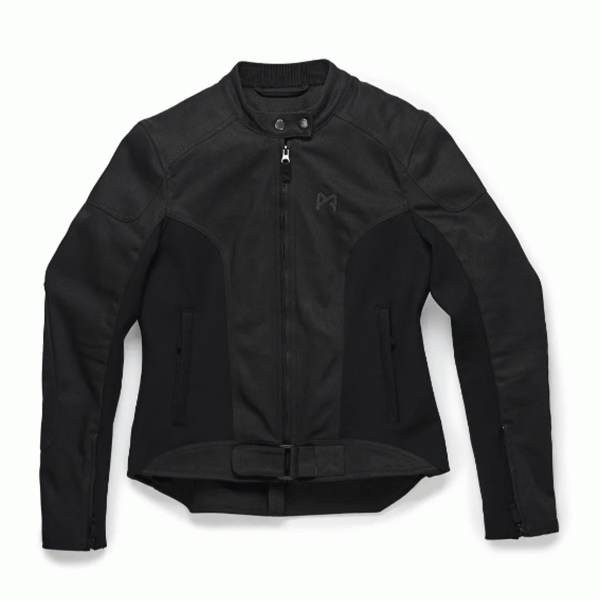 Pando Moto Luna Black AAA Ladies Jacket Black