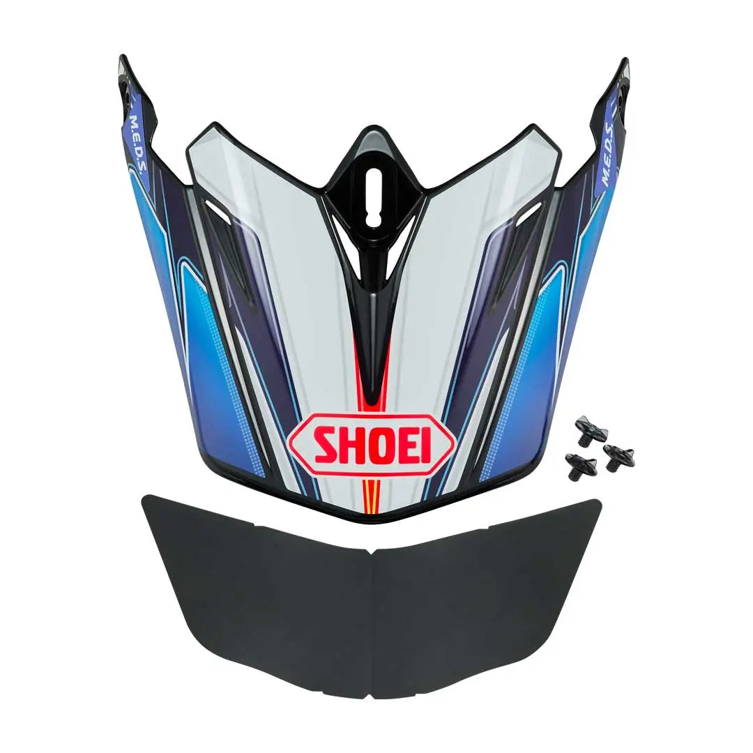 Shoei VFX-WR 06 Peak Sparkle TC10 Blue FREE UK Delivery, FREE 365 Day Returns | Moto Central