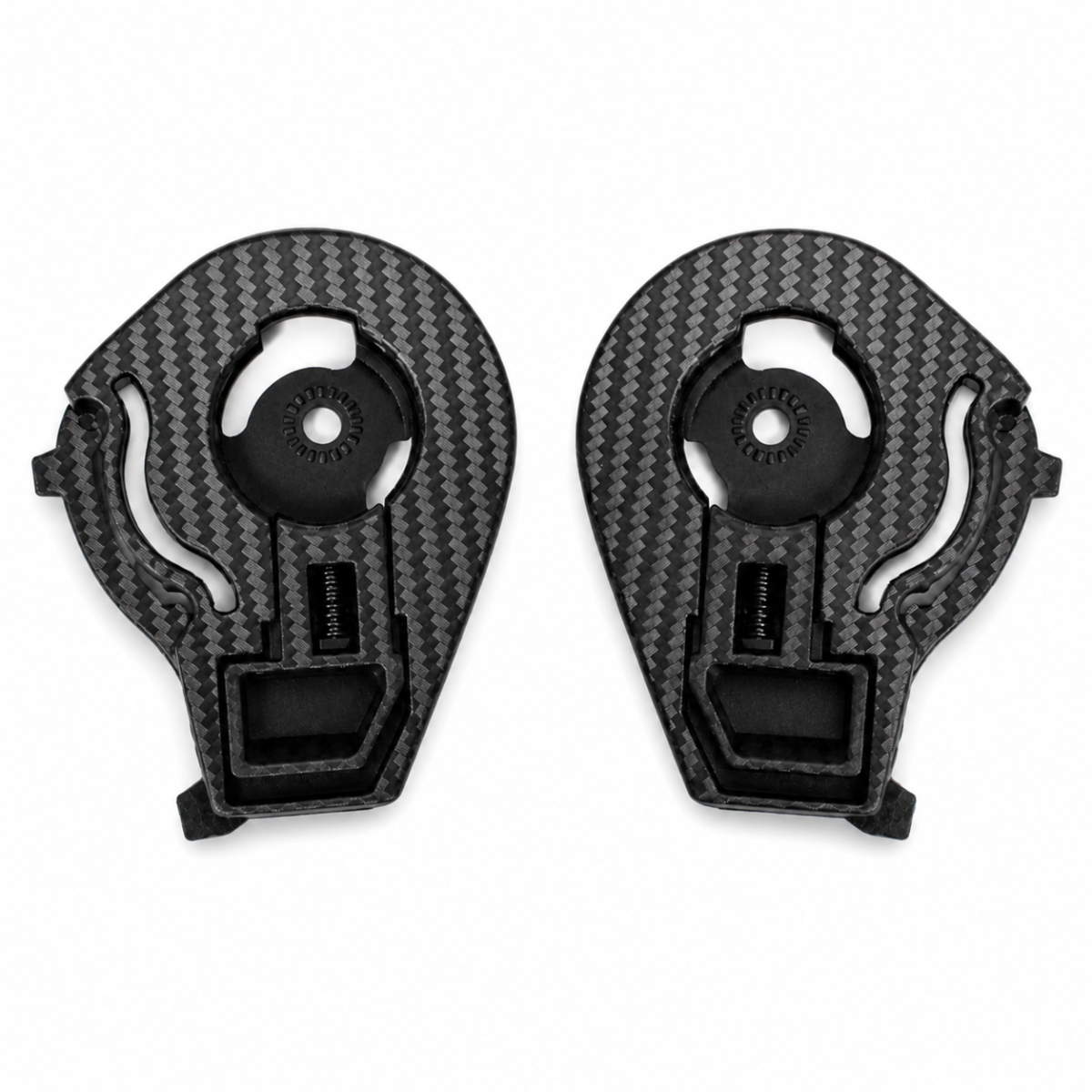 Spada Raiden 3 Base Plates/Screw Set Black FREE UK Delivery, FREE 365 Day Returns | Moto Central