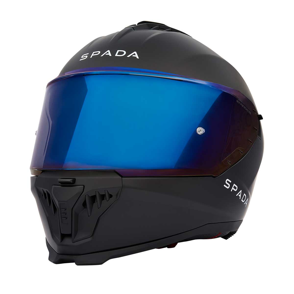 Spada SP18 Helmet Visor Blue FREE UK Delivery, FREE 365 Day Returns | Moto Central