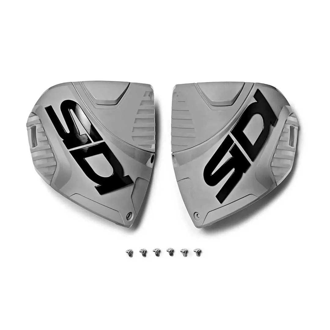 Sidi Crossfire 3 Shin Plate Ash / Ash / Black - Pair FREE UK Delivery, FREE 365 Day Returns | Moto Central