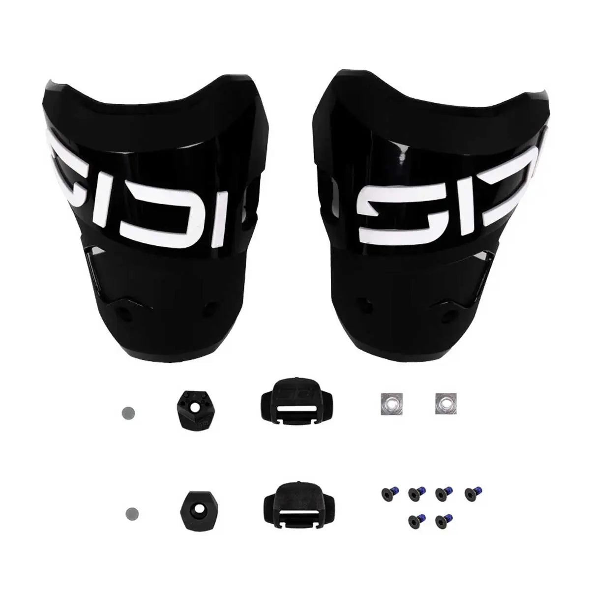 Sidi Mag 2 Air Shin Plate Black / White - Pair FREE UK Delivery, FREE 365 Day Returns | Moto Central