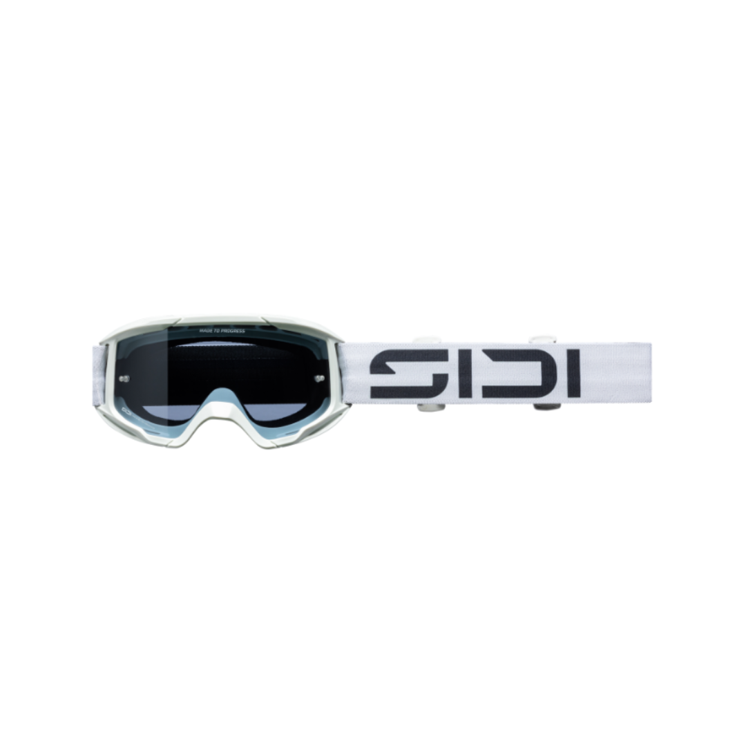 Sidi Gladius Smoke Goggles White / Grey FREE UK Delivery, FREE 365 Day Returns | Moto Central