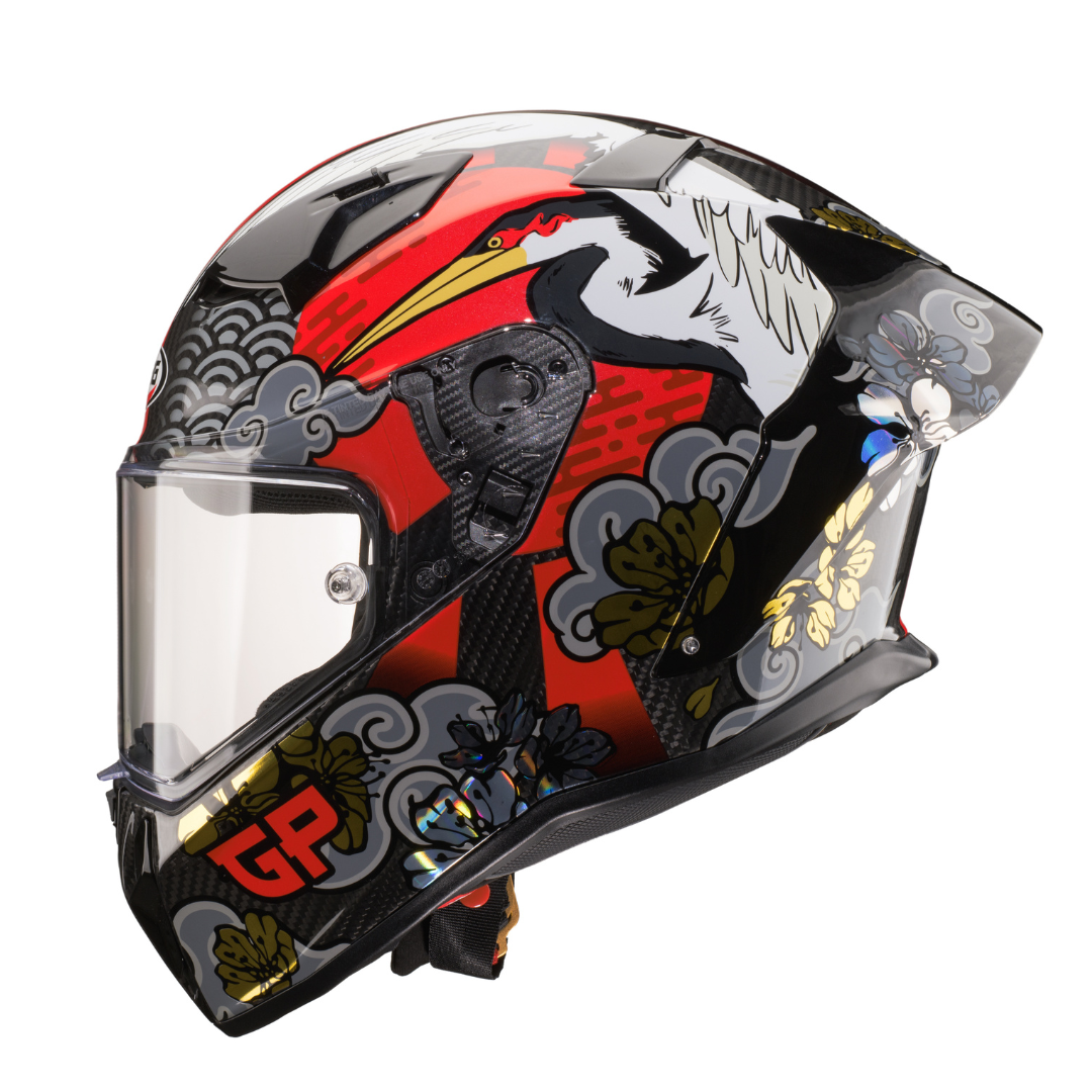 Caberg GP Sora Gold / Silver / Red