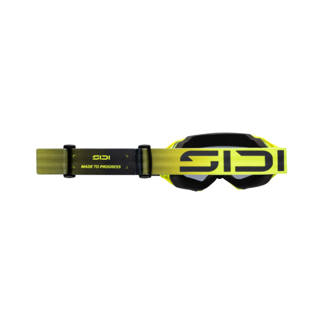 Sidi Gravix Smoke Goggles Fluo Yellow / Black / Grey FREE UK Delivery, FREE 365 Day Returns | Moto Central