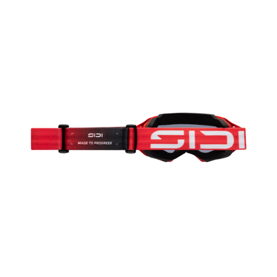 Sidi Gravix Smoke Goggles Red / Black / Grey FREE UK Delivery, FREE 365 Day Returns | Moto Central