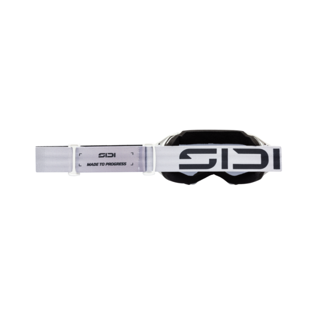 Sidi Gravix Smoke Goggles White / Grey FREE UK Delivery, FREE 365 Day Returns | Moto Central