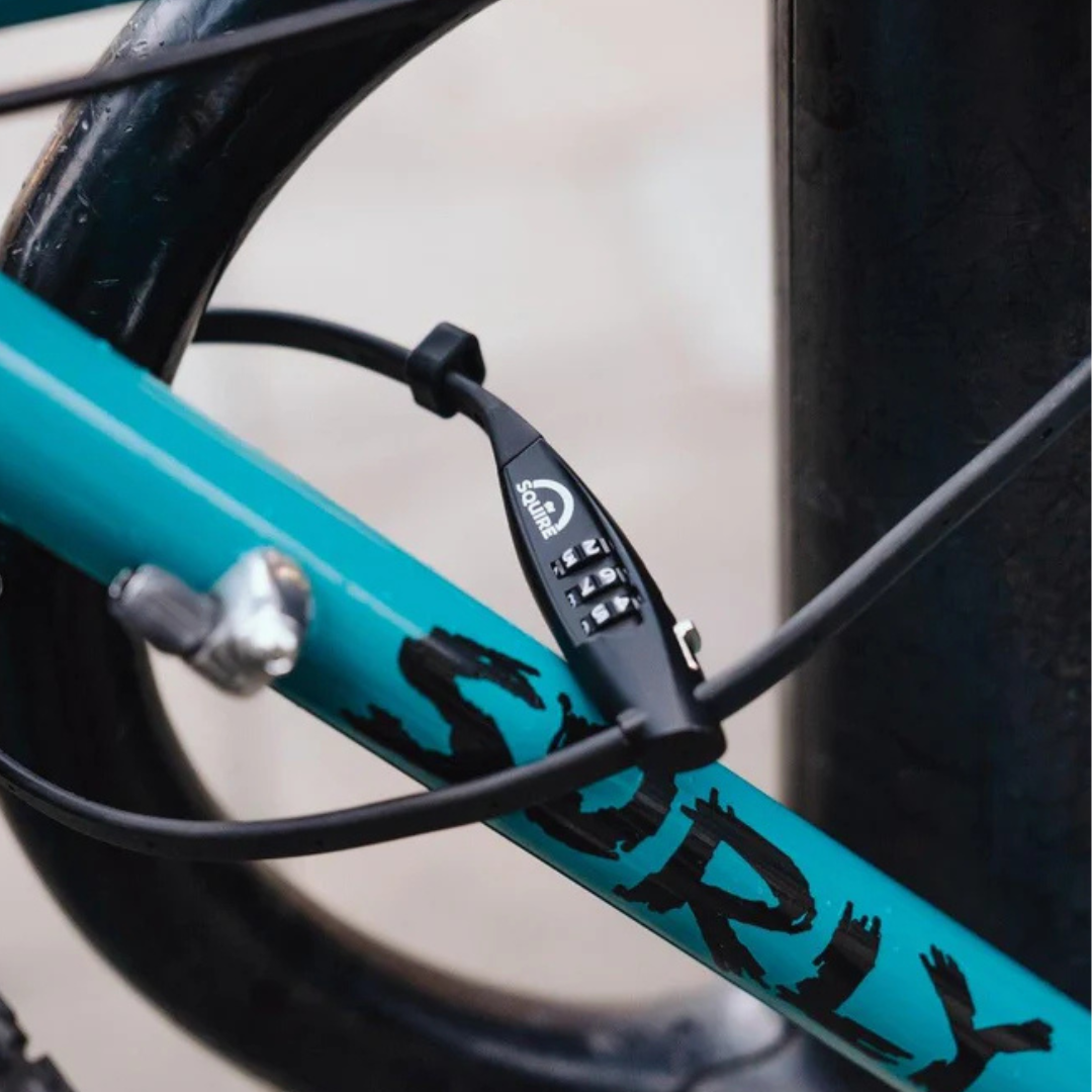 Squire Straplok Combination Lock 10 XL Black FREE UK Delivery, FREE 365 Day Returns | Moto Central