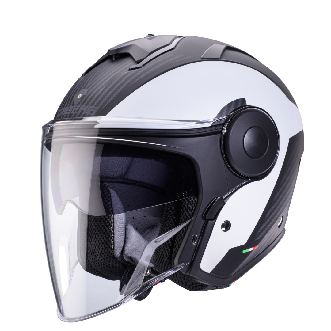 Caberg Soho Milano open-face helmet – front three-quarter view
