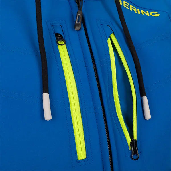 Bering Rotor Textile Jacket Blue / Light Grey FREE UK Delivery, FREE 365 Day Returns | Moto Central