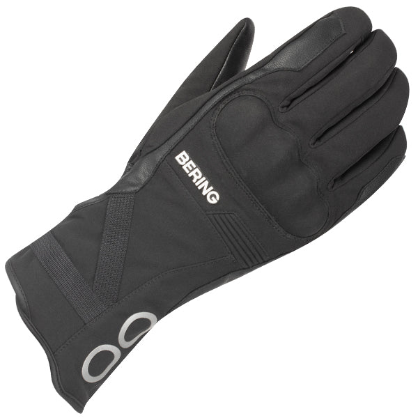 Bering Arctic Textile Gloves Black FREE UK Delivery, FREE 365 Day Returns | Moto Central